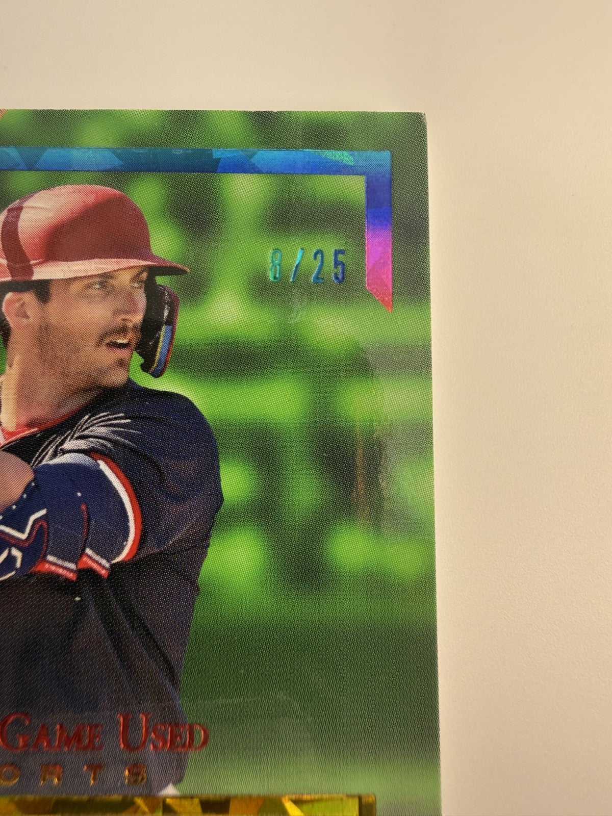 Dylan Crews 2024 Leaf Gold Prospects In The Game Used Sports Auto 8/25Washington